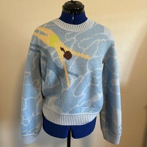 House of Sunny The Big Splash Knit Sweater